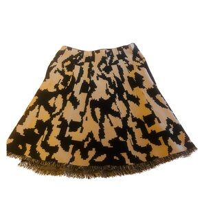 Milano Knit A-Line Knit Skirt Size Large dressy, casual, soft, warm, twirls